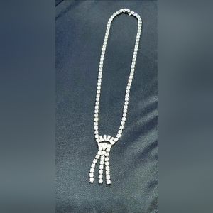 Cz diamond necklace